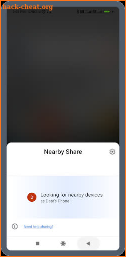 Nearby Share - Shortcut screenshot