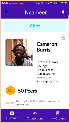 Nearpeer for college students screenshot