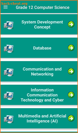 NEB Class 12 Computer Science Notes Offline screenshot