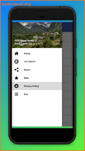 NEB Nepali Notes screenshot