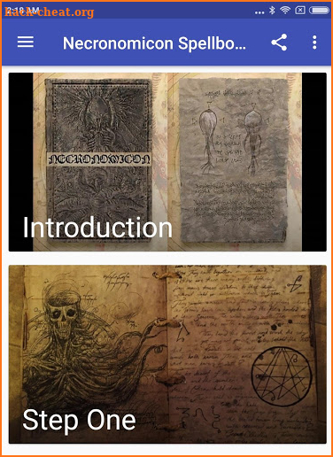 NECRONOMICON SPELLBOOK screenshot