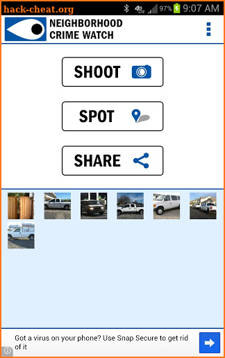 Neighborhood Crime Watch screenshot