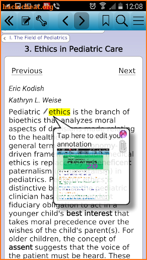 Nelson Textbook of Pediatrics screenshot