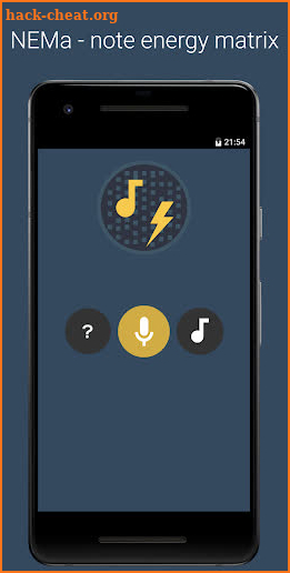 NEMa - sound note/pitch matrix screenshot