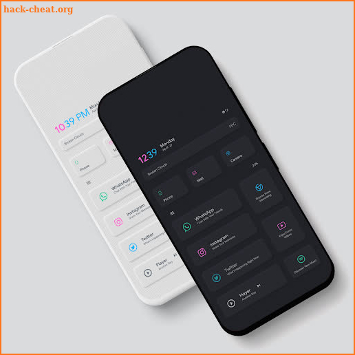 Neomix KLWP theme screenshot