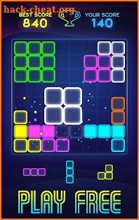 Neon Block Puzzle screenshot