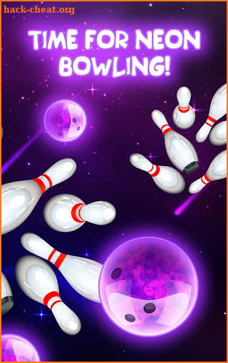 Neon Bowling screenshot