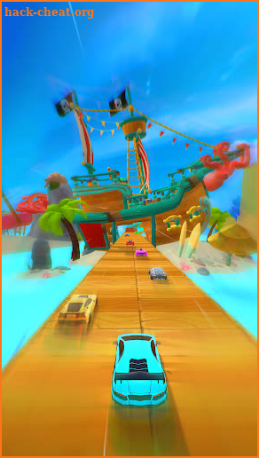 Neon Car 3D: Car Racing screenshot