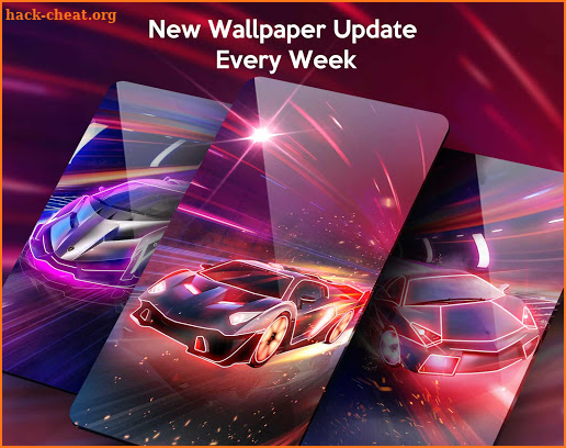 Neon Car Live Wallpaper Themes screenshot