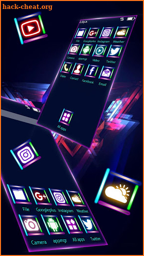 Neon, Color, Sign Themes, Live Wallpaper screenshot