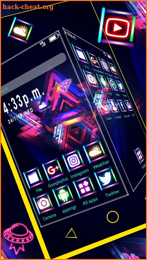 Neon, Color, Sign Themes, Live Wallpaper screenshot