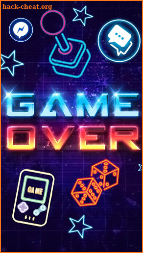 Neon, Game, Over Themes, Live Wallpaper screenshot