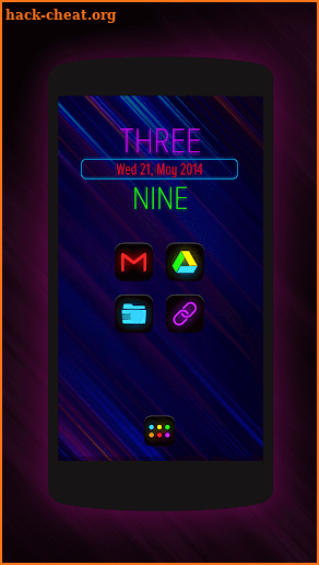 Neon Glow - Icon Pack screenshot