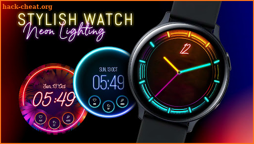 Neon Glow Watch Faces screenshot