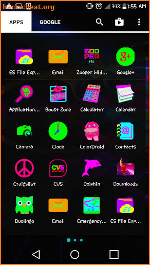 Neon Icon Pack screenshot