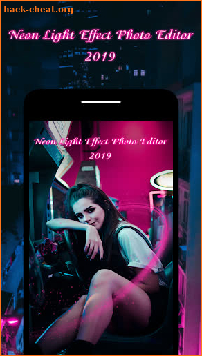 Neon Light Effect Photo Editor 2019 screenshot