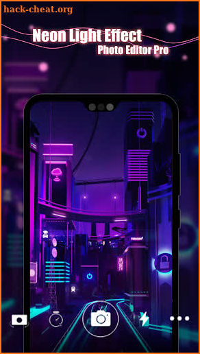 Neon Light Effect Photo Editor Pro screenshot