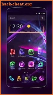 Neon Light Icon Packs (Theme) screenshot