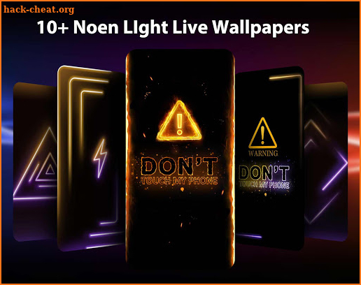 Neon Light Live Wallpapers Themes screenshot