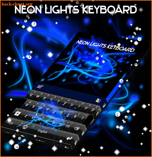 Neon Lights Keyboard screenshot