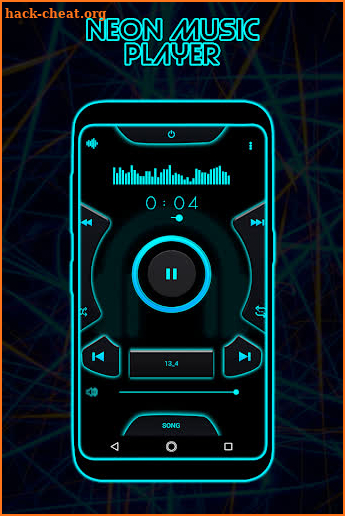 Neon Music Player screenshot