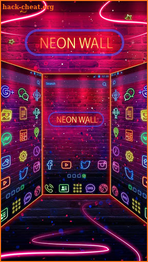 Neon Night Bar Themes HD Wallpapers screenshot