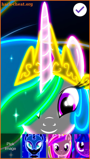 Neon Pony Little My Phone Lock Password screenshot