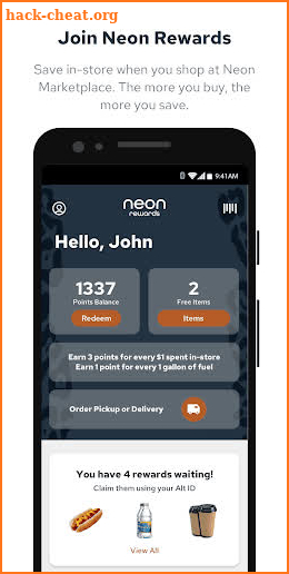 Neon Rewards screenshot