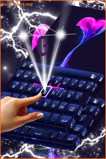 Neon Tree Keyboard screenshot