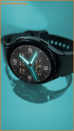 Neon Watchface AKM Wear OS screenshot