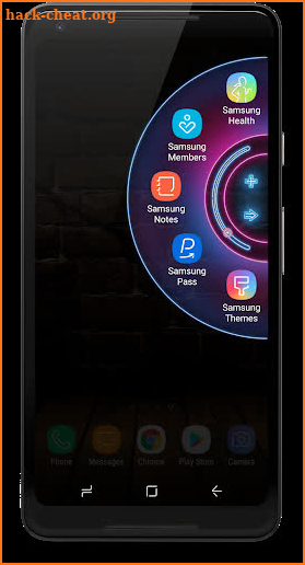 Neon - Wheel Launcher Theme screenshot