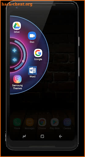 Neon - Wheel Launcher Theme screenshot