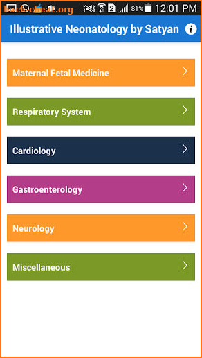 Neonatal Illustrations screenshot