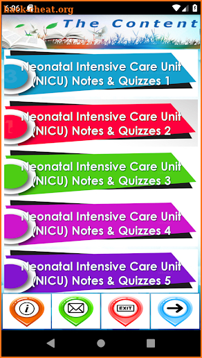 Neonatal Intensive Care Unit for Learning & Exam screenshot