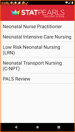 Neonatal Nursing Review screenshot