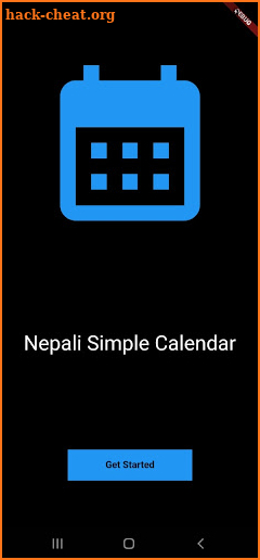 Nepali Simple Calendar screenshot