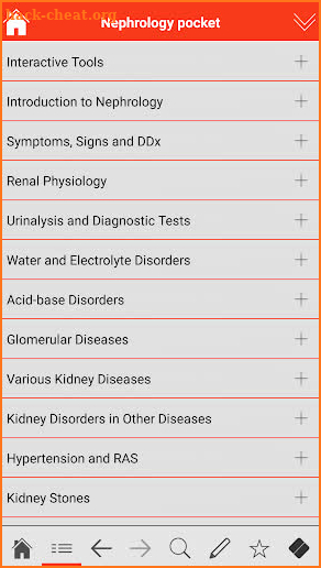 Nephrology pocket screenshot