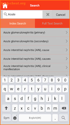 Nephrology pocket screenshot