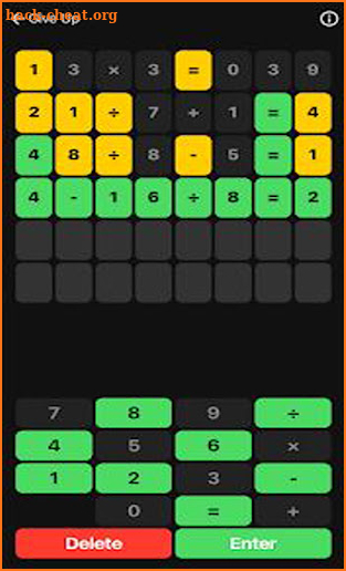 Nerdle - Nerdle Math Guide screenshot