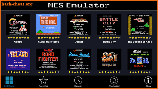 NES Arcade Game - Emulator screenshot