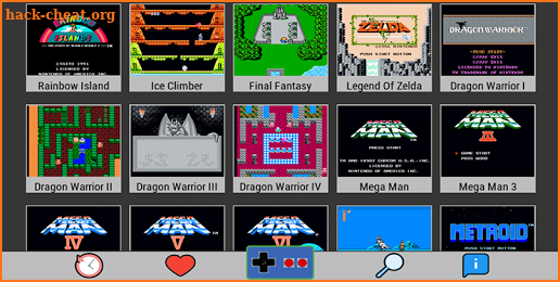 NES Classic Emulator - Collection of Arcade Games screenshot