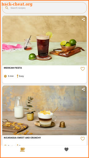 Nesprecipes - Nespresso coffee recipes screenshot