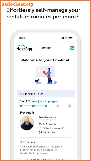 NestEgg: Property Management for DIY Landlords screenshot