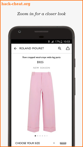 NET-A-PORTER screenshot