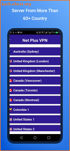 Net Plus Vpn - Free, Secure, High Speed VPN screenshot