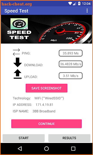 Net Wifi Speed Test screenshot