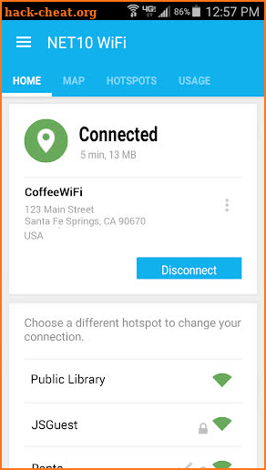 Net10 Wi-Fi screenshot