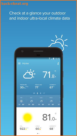 Netatmo Weather screenshot