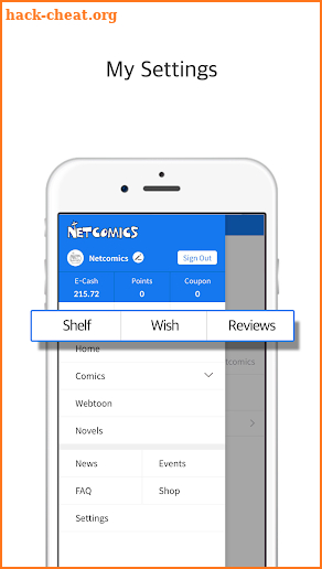 NETCOMICS - Webtoon & Manga screenshot