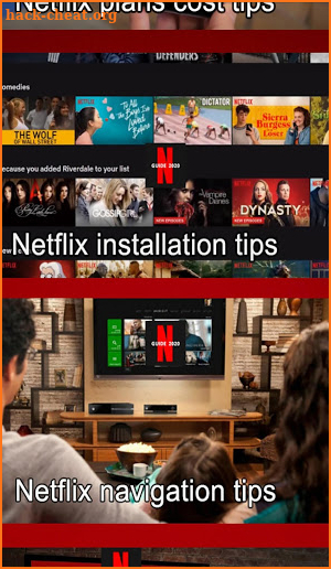 NetFIix Guide for Movies and Series Streaming screenshot